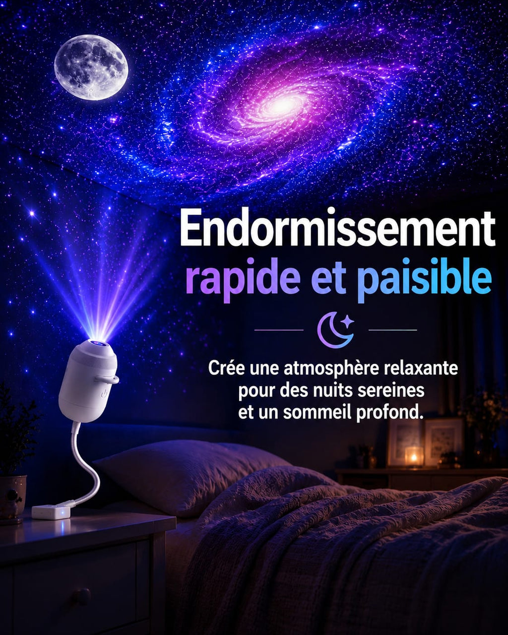 MOONIGHT™ Projecteur Galaxie