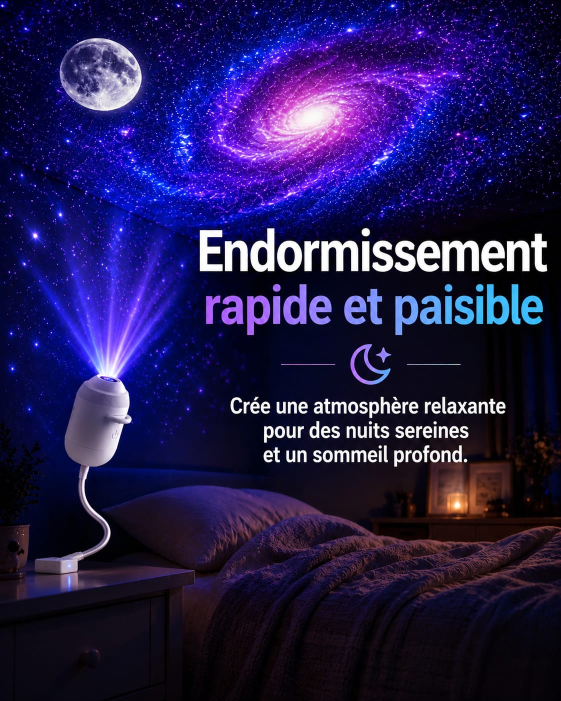 MOONIGHT™ Projecteur Galaxie